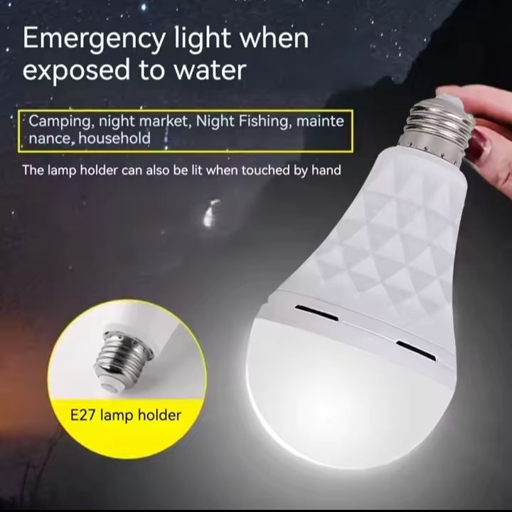 Smart E27 Motion Sensor Emergency LED Bulb