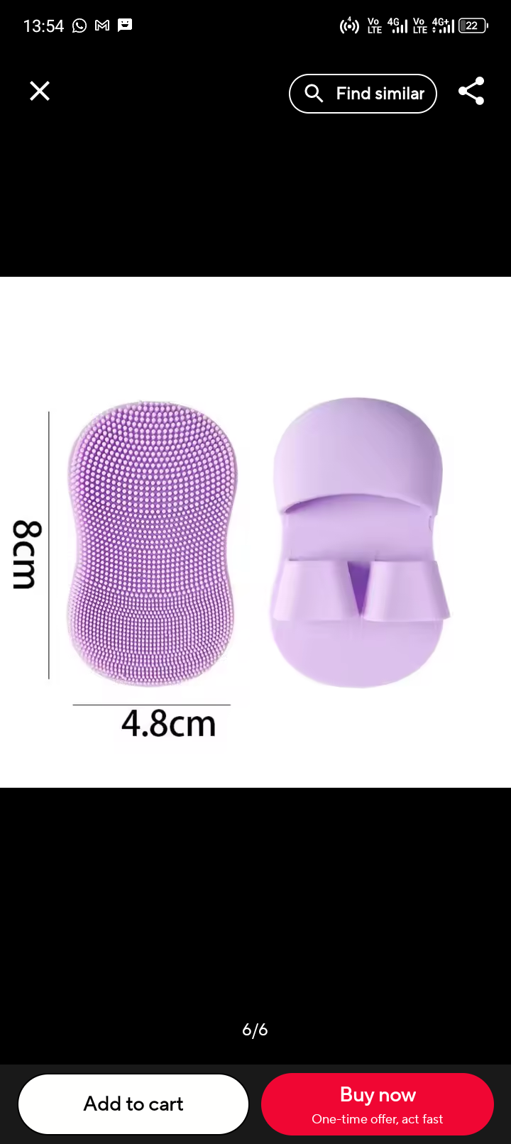 mini Facial Cleaning Brush
