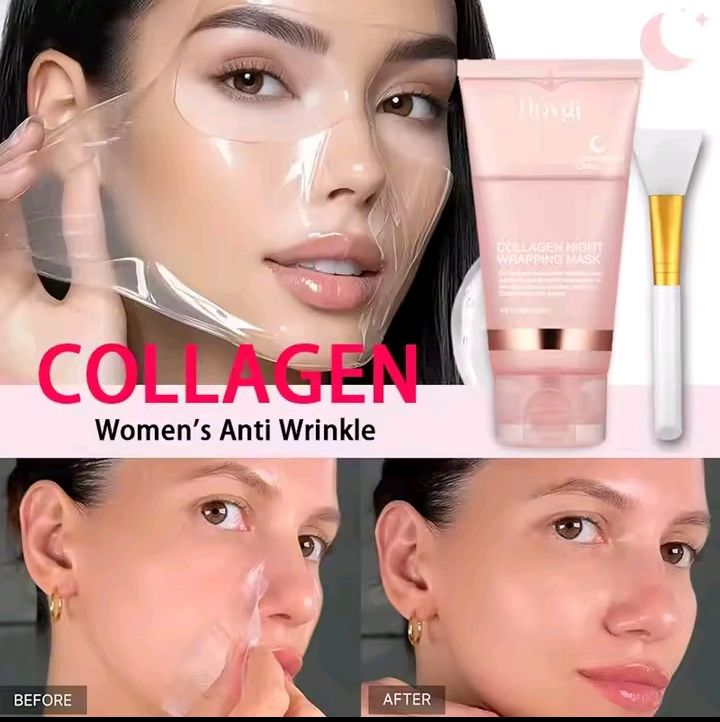 Collagen Overnight Peel-Off Face Mask (3 Pack)